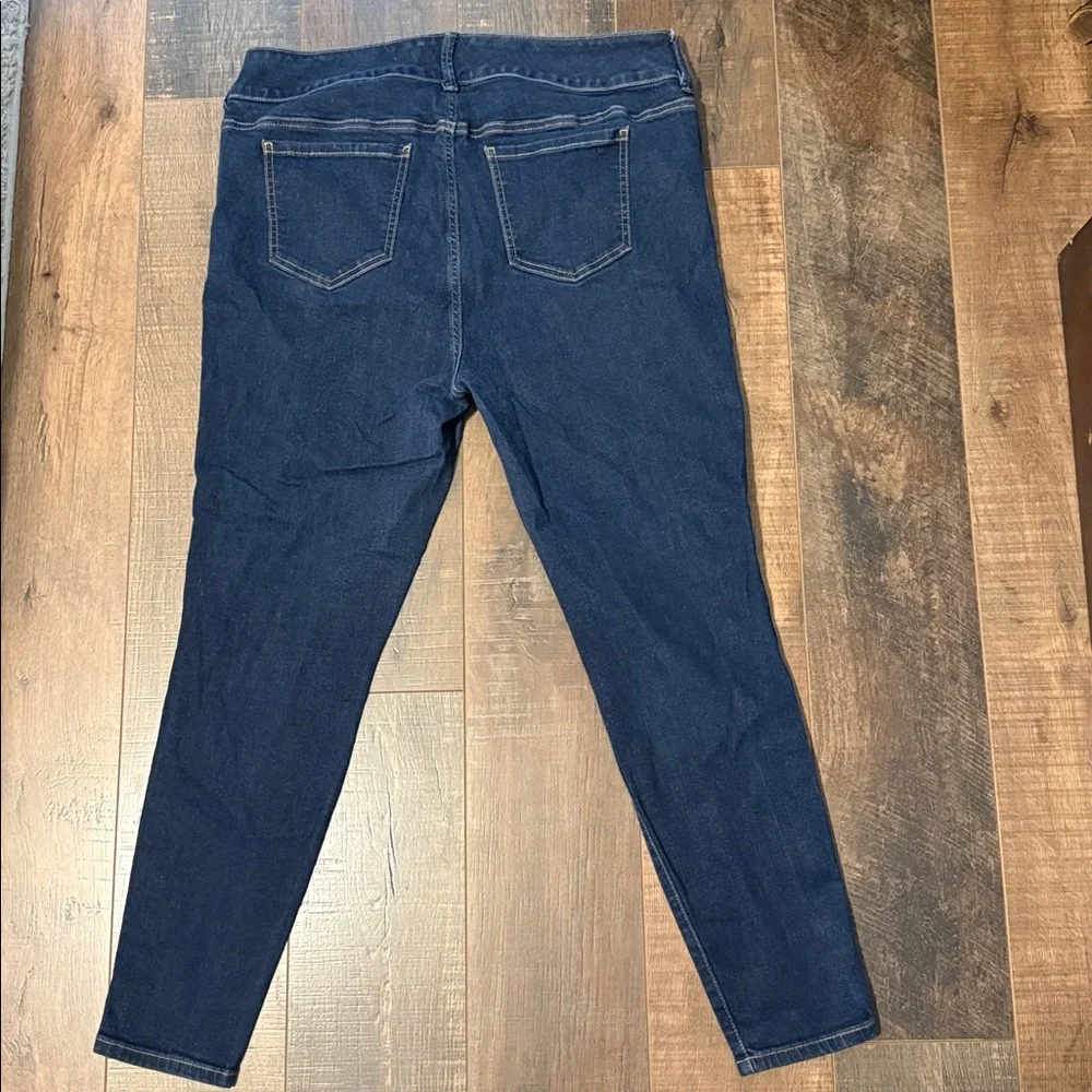 Torrid High Rise Dark Blue Jeans - Picture 5 of 8